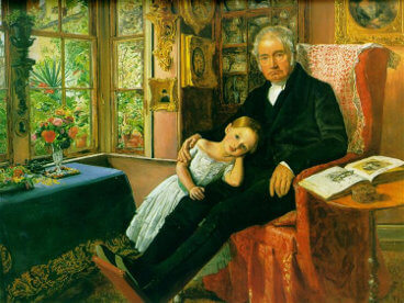 John Everett Millais: James Wyatt i njegova unuka Mary