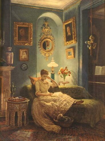Edward Poynter: Večer kod kuće