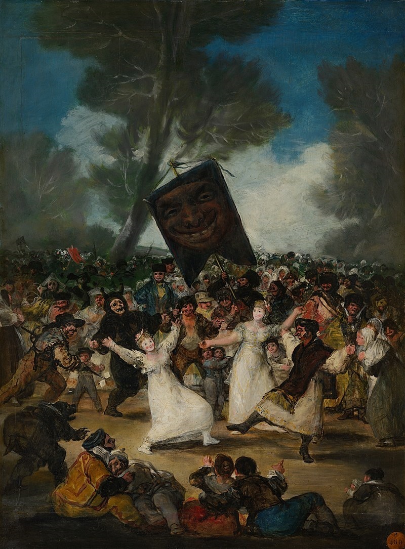 Francisco Goya: Karneval (Sahrana sardine), 1812. - 1819.