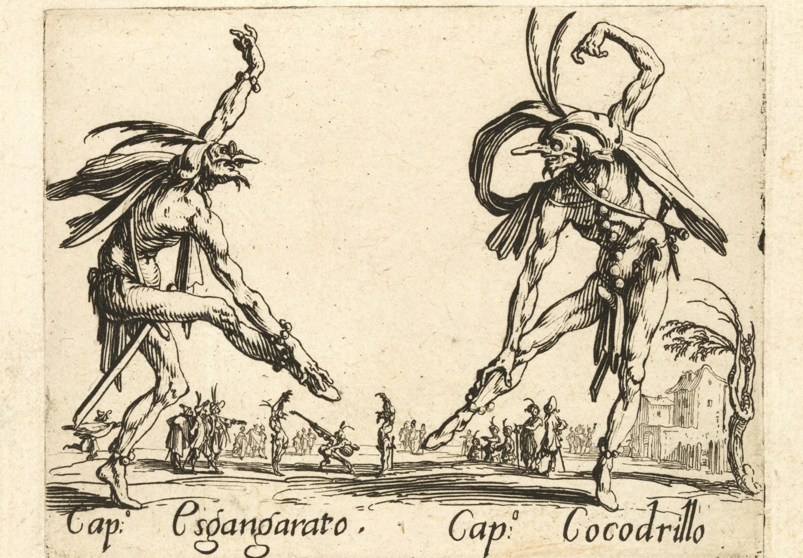 Jacques Callot: Balli di Sfessania, 1620. - 1622.